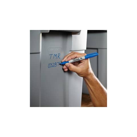 Marcatore permanente Sharpie Fine - punta tonda 1 mm blu - S0810950